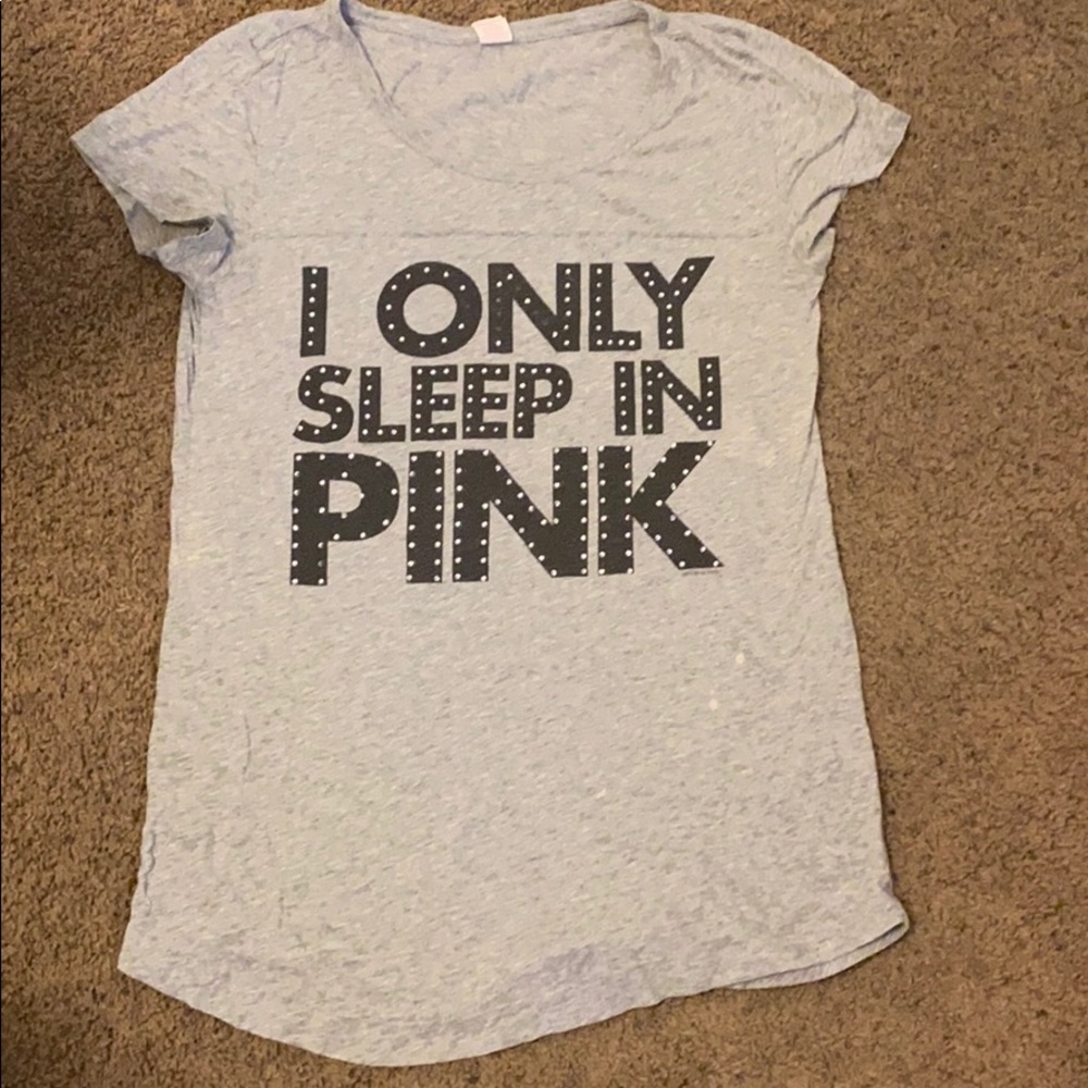 Victoria’s Secret PINK Black Sleepshirt, sz L